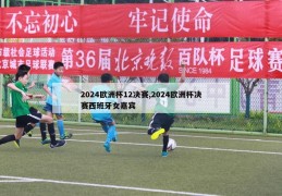 2024欧洲杯12决赛,2024欧洲杯决赛西班牙女嘉宾