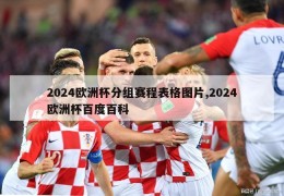 2024欧洲杯分组赛程表格图片,2024欧洲杯百度百科