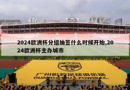 2024欧洲杯分组抽签什么时候开始,2024欧洲杯主办城市