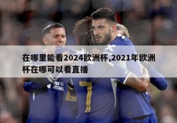 在哪里能看2024欧洲杯,2021年欧洲杯在哪可以看直播