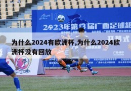 为什么2024有欧洲杯,为什么2024欧洲杯没有回放