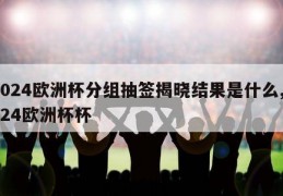 2024欧洲杯分组抽签揭晓结果是什么,2024欧洲杯杯