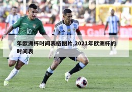 年欧洲杯时间表格图片,2021年欧洲杯的时间表